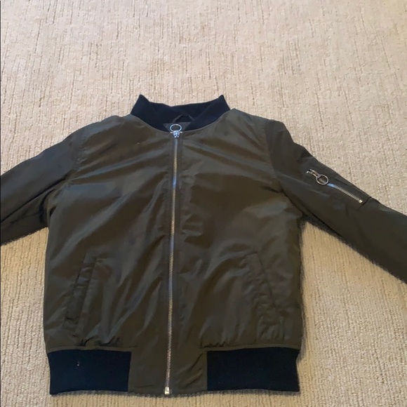 Green bomber jacket - Picture 2 of 4